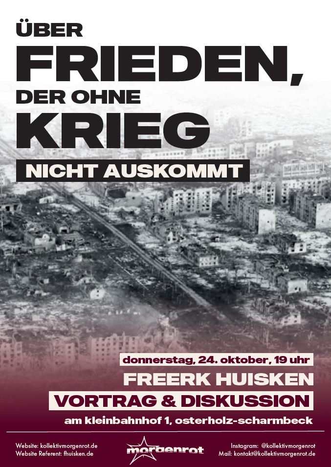 Plakat_Krieg_Frieden_Huisken